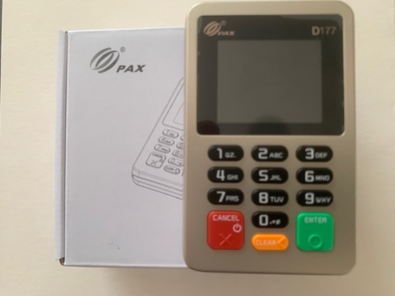 Paiement CB disponible…